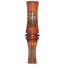 Haydels Game Calls WF00 White Front  Open Call Specklebelly Sounds Attracts Geese Brown Acrylic