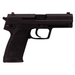 HK 81000326 USP V7 LEM 45 ACP Caliber with 4.41 Barrel 121 Capacity Overall Black Finish Serrated Trigger Guard Frame Serrated S