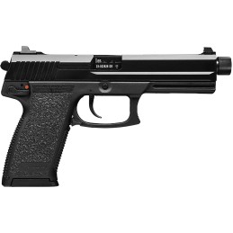 HK 81000078 Mark 23  45 ACP 121 5.87 Black Steel Threaded Barrel Serrated Steel Slide Polymer Frame Black Polymer Grip Ambidextr