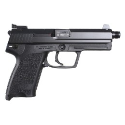 HK 81000352 USP Tactical V1 45 ACP 5.09 101 2 Black Black Steel Slide Black Polymer Grip