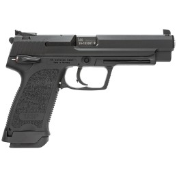 HK 81000363 USP Expert V1 9mm Luger 181 5.19 Black Polygonal Rifled Barrel Black Serrated Steel Slide Black Polymer Frame Black 