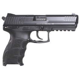 HK 81000123 P30LS  9mm Luger 171 4.45 Polygonal Rifled Barrel Black SerratedLong Slide Black Polymer Frame wPicatinny RailSerrat