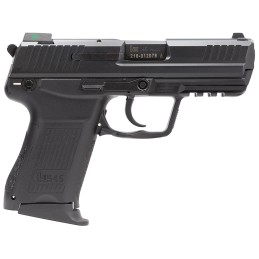 HK 81000019 HK45 V1 MA Compliant Compact 45 ACP 81 3.94 Black Black Serrated Slide Black Polymer Frame wPicatinny Rail  Serrated