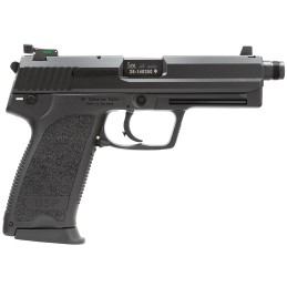 HK 81000351 USP Tactical V1 45 ACP 5.09 121 3 Black Black Steel Slide Black Polymer Grip Adj Night Sights