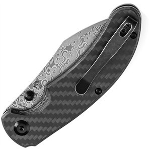 Nesstreet Button Lock Damascus