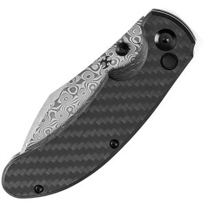 Nesstreet Button Lock Damascus