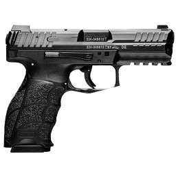 HK 81000283 VP9  Full Size 9mm Luger 171 4.09 Black Polygonal Rifled Barrel Serrated Slide Black Polymer Frame wPicatinny Rail  