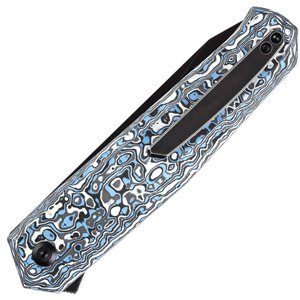 Integra Framelock Blue/Wht CF