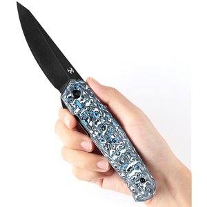 Integra Framelock Blue/Wht CF