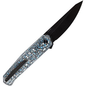 Integra Framelock Blue/Wht CF