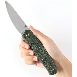 Integra Framelock Grn/Yel CF