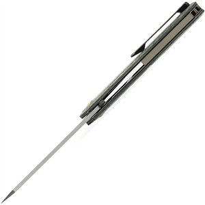 Integra Framelock Grn/Yel CF