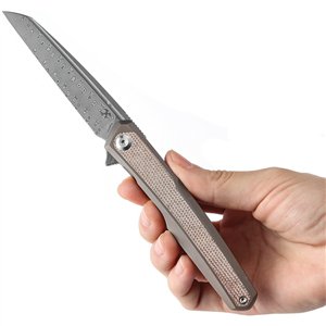 Arcus Framelock Damascus