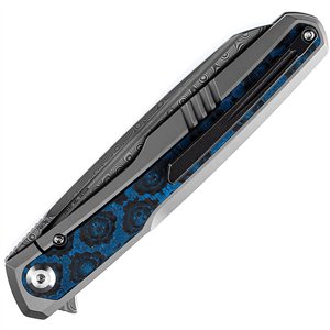 Arcus Framelock Damascus