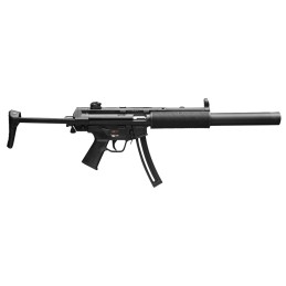 HK 81000468 MP5  22 LR 251 16.10 Black Barrel Black Retractable Stock  Grip