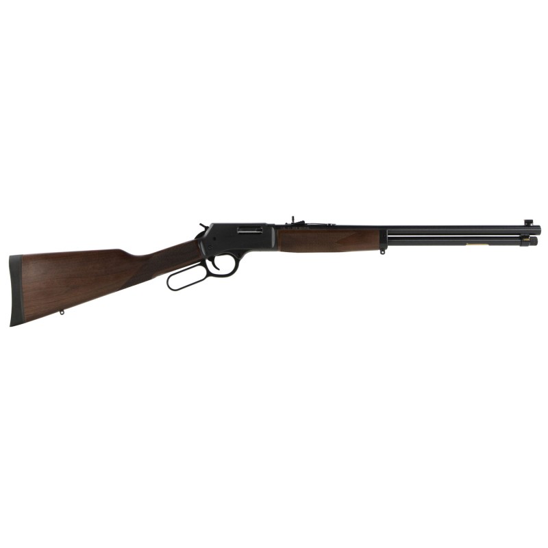 Henry H012M41 Big Boy  41 Rem Mag Caliber with 101 Capacity 20 Barrel Overall Blued Steel Finish  American Walnut Stock Right Ha