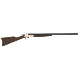 Henry H015B4570 Single Shot  4570 Gov Caliber with 1rd Capacity 22 Blued Barrel Polished Brass Metal Finish  American Walnut Sto