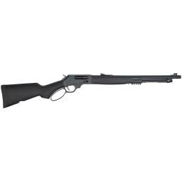 Henry H010X X Model  Lever Action 4570 Gov Caliber with 41 Capacity 19.80 Barrel Overall Blued Metal Finish  Black Synthetic Sto