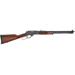 Henry H009GL Side Gate  3030 Win Caliber with 51 Capacity 20 Barrel Overall Blued Metal Finish American Walnut Stock  Large Loop