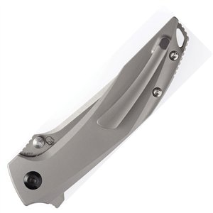 Baku Linerlock Brown Micarta