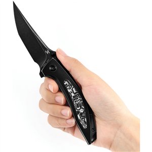 Baku Linerlock Blk/White CF