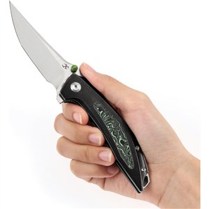 Baku Linerlock Blk/Grn CF