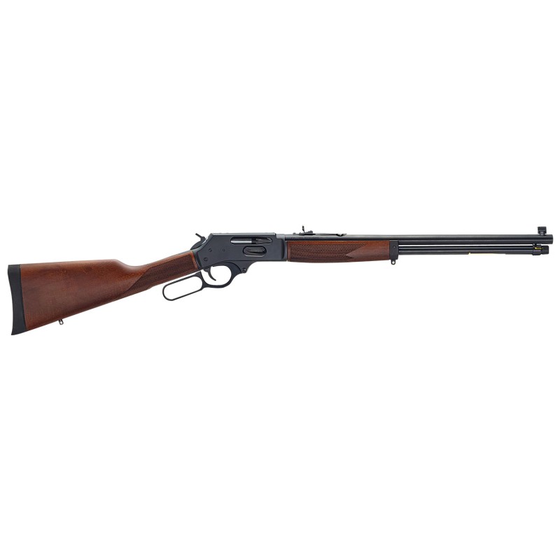 Henry H009G360BH Side Gate  360 Buckhammer 51 20 Blued Steel BarrelRec American Walnut Furniture Adj. Sights