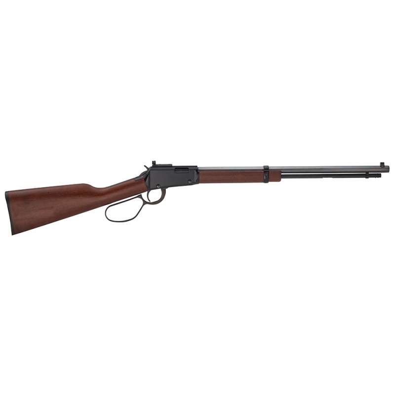 Henry H001TRP Small Game Rifle  22 LR Caliber with 16 LR21 Short Capacity 20 Barrel Black Metal Finish  American Walnut Stock Ri