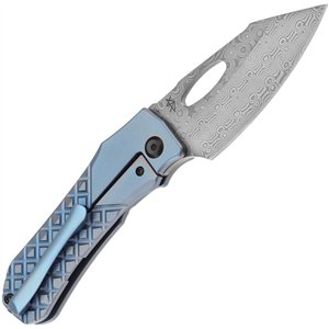 Loki Framelock Damascus