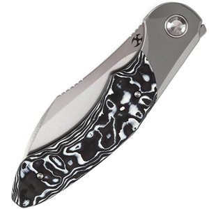 Cosmos Framelock Wht/Blk CF