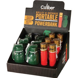 Bullet and Grenade Powerbank