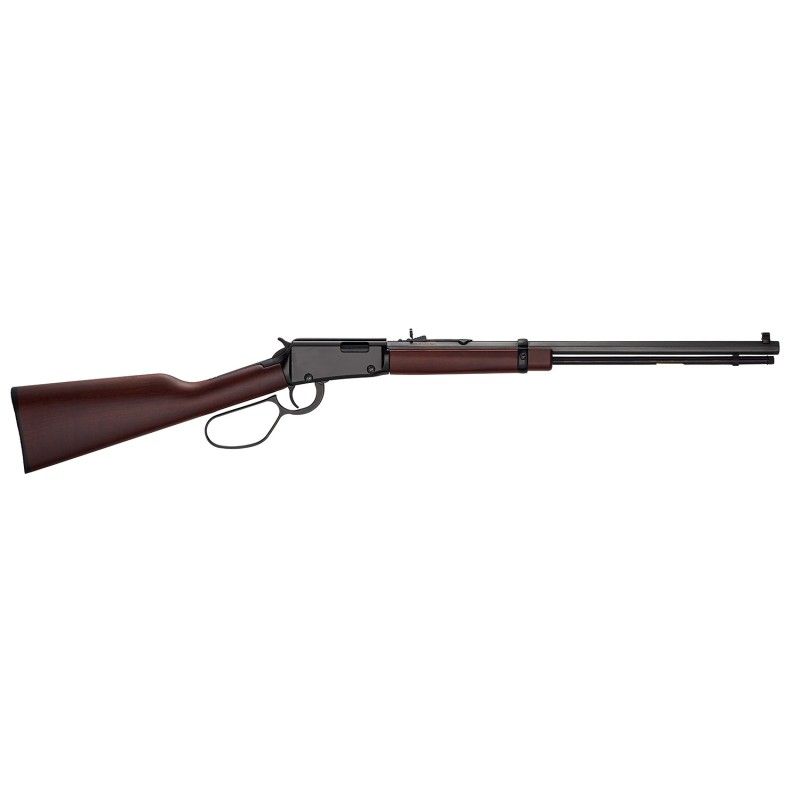 Henry H001TVL Frontier Large Loop 17 HMR Caliber with 111 Capacity 20 Barrel Black Metal Finish  American Walnut Stock Right Han