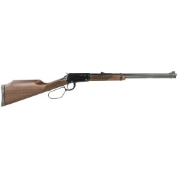 Henry H001VL Varmint Express Large Loop 17 HMR Caliber with 111 Capacity 19.25 Barrel Black Metal Finish  American Walnut Stock 