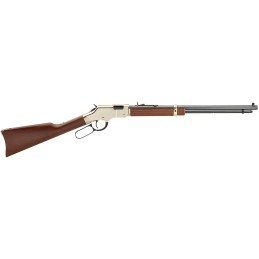 Henry H004D4 Golden Boy Deluxe 4th Edition 22 Short 22 Long or 22 LR 16 LR21 Short Capacity 20 Blued Octagon Barrel Engraved Bra