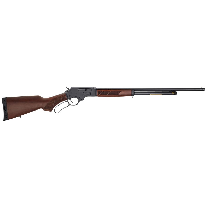 Henry H018G410 Side Gate  410 Gauge with 24 Barrel 2.5 Chamber 61 Capacity Blued Metal Finish  American Walnut Stock Right Hand 