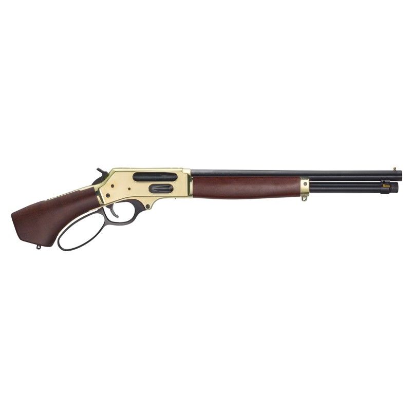 Henry H018BAH410 Axe  410 Bore 51 15.14 Blued Barrel Fixed American Walnut