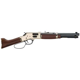 Henry H006GMML Mares Leg Side Gate 357 Mag38 Special 51 12.90 Blued Octagon Barrel Polished Hardened Brass Rec American Walnut F