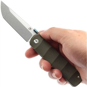 BTF Linerlock Green G10
