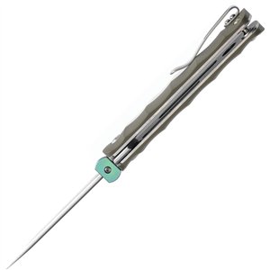 BTF Linerlock Green G10