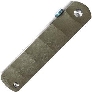 BTF Linerlock Green G10