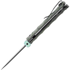 BTF Linerlock Green CF