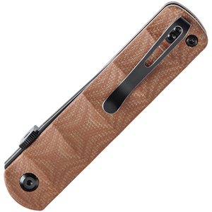 BTF Linerlock Brown Micarta