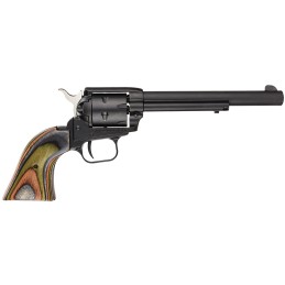 Heritage Mfg RR22MBS6 Rough Rider  22 LR22 WMR 6 Shot 6.50 Black Satin Steel Barrel Black Satin Zinc Alloy Frame Black Satin Cyl