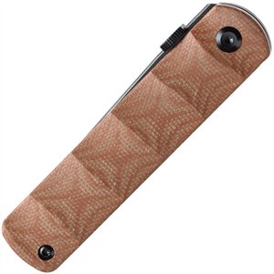 BTF Linerlock Brown Micarta