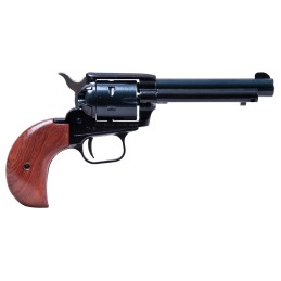 Heritage Mfg RR22MB4BH Rough Rider  22 LR22 WMR 6 Shot 4.75 Steel Black Barrel Cylinder  Black Zinc Alloy Frame Cocobolo Bird He