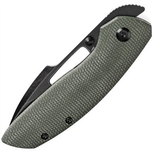 Link Framelock Grn Mic