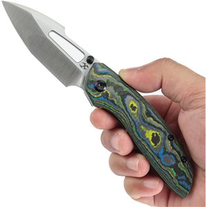 Link Framelock Camo CF