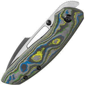Link Framelock Camo CF