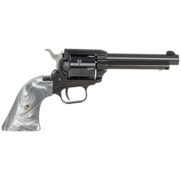 Heritage Mfg RR22B4GPRL Rough Rider  22 LR 6 Shot 4.75 Black Barrel  Cylinder Black Frame Altamont Gray Pearl Grips