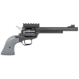 Heritage Mfg RR22B6TH Rough Rider Tactical Cowboy 22 LR 6 Shot 6.50 Black SteelThreaded Barrel Black Cylinder Steel Frame wPicat